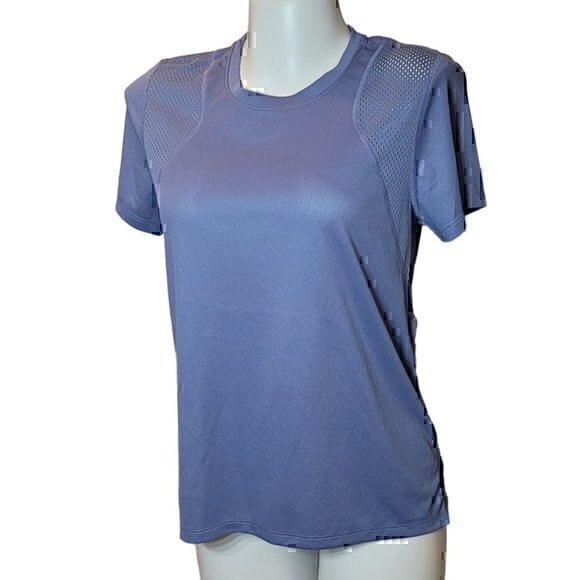 Nike Dri-Fit Shirt Top Running M Breathe - Picture 1 of 5